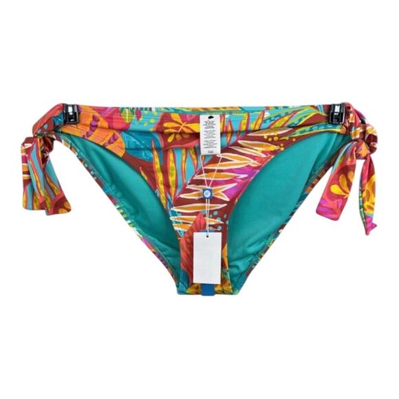 Bleu Rod Beattie NWT The Heat Is On Brief Tie Side Hipster Bikini Bottom Size 14 - Picture 16 of 16